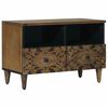 vidaXL Gabinete para TV Castanho 70 x 33 x 46 cm