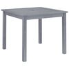 vidaXL Mesa de jantar para jardim 88x88x74 cm madeira de ac&aacute;cia maci&ccedil;a