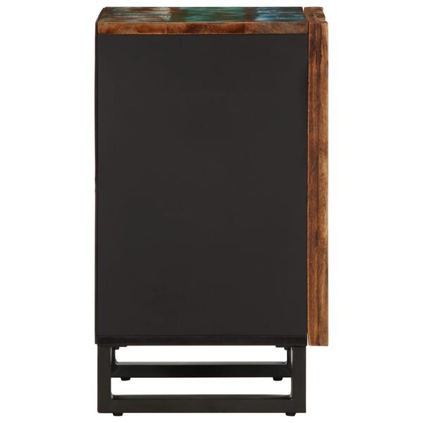 vidaXL Arm&aacute;rio de casa de banho 38x34x58 cm madeira de ac&aacute;cia maci&ccedil;a