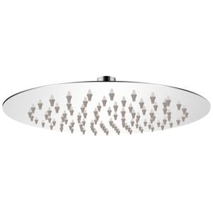 vidaXL Cabe&ccedil;a de chuveiro redonda em a&ccedil;o inoxid&aacute;vel 20 cm