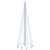 vidaXL &Aacute;rvore de Natal com espig&atilde;o 310 luzes LED 300 cm branco frio