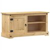 vidaXL M&oacute;vel de TV Corona 100x40x52 cm madeira de pinho maci&ccedil;a
