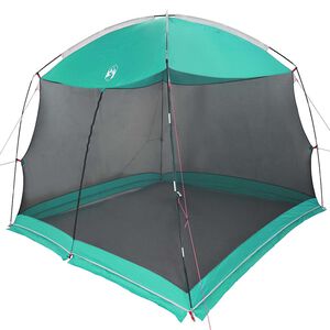 vidaXL Tenda mosquiteira com telhado Verde do Mar 320 x 320 x 218 cm