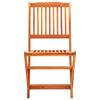 vidaXL 7 pcs conj. jantar exterior dobr&aacute;vel madeira eucalipto maci&ccedil;a