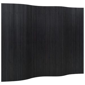 vidaXL Divis&oacute;ria largura 250 cm altura 165 cm bambu preto