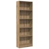 vidaXL Estante Artisian Carvalho 60x24x176 cm Madeira Engenheirada
