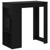 vidaXL Mesa de bar 102 x 50 x 103,5 cm Derivados de Madeira Retangular