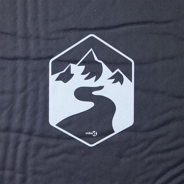 vidaXL Colchão de campismo autoinsuflável c/ almofada 1 pessoa cinza