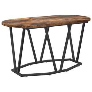 vidaXL Mesa de centro Carvalho Defumado 80 x 40 x 40.5 cm