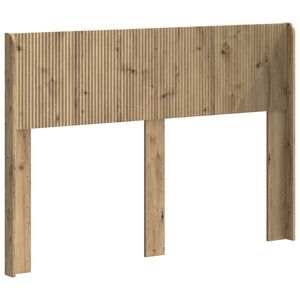 vidaXL Cabeceira Carvalho Arttisan Derivados de Madeira