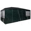 vidaXL Tenda de Festa Verde 600 x 400 x 266 cm Polietileno