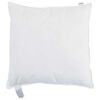 vidaXL Almofada com travesseiro 2 pcs Branco 65 x 65 cm Pena