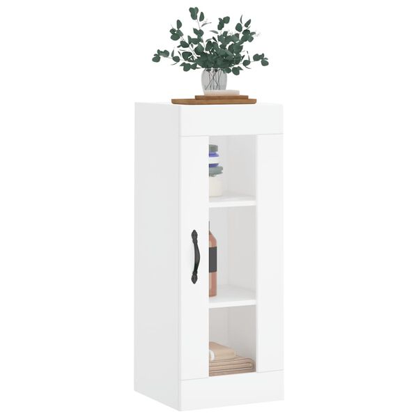 vidaXL Arm&aacute;rio de parede 34,5x34x90 cm branco