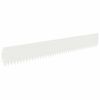 vidaXL Acabamento para Gramado 10 pcs 103 x 15 cm A&ccedil;o Branco