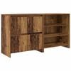 vidaXL Buffet 2 pcs Madeira antiga 70 x 41 x 75 cm Madeira processada