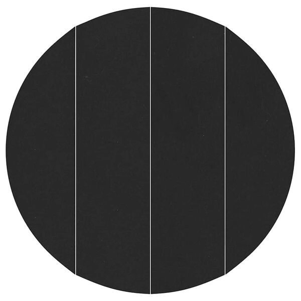 vidaXL Lona para Fundo de Piscina Preto Ø 428 cm