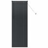 vidaXL Persianas venecianas Manual Preto 175 x 60 cm Alum&iacute;nio