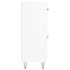 vidaXL Aparador 69,5x34x90 cm madeira processada branco