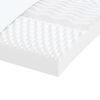 vidaXL Colch&atilde;o de espuma 90x210 cm 7 zonas dureza 20 ILD branco