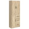 vidaXL Conjunto de Gabinete 2 unid. Carvalho Sonoma