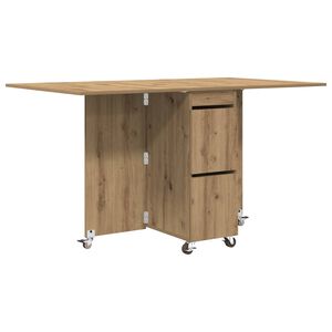 vidaXL Mesa de Jantar 2 pcs 140 x 80 x 77 cm Derivados de Madeira