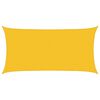 vidaXL Vela de Sombra Amarelo 2,5 x 6 m HDPE
