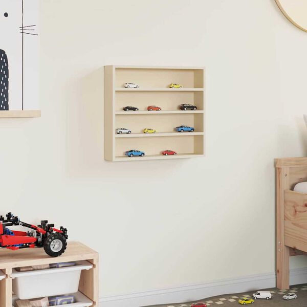 vidaXL Caixa de Exibição Colecionável de Madeira 40 x 8,5 x 37 cm