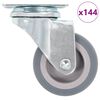 vidaXL 144 pcs rodas girat&oacute;rias 50 mm