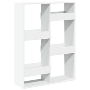 vidaXL Estante 100x33x135 cm derivados de madeira branco