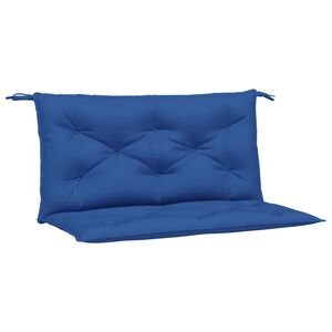 vidaXL Almofad&otilde;es p/ banco jardim 2 pcs 100x50x7 cm oxford azul royal