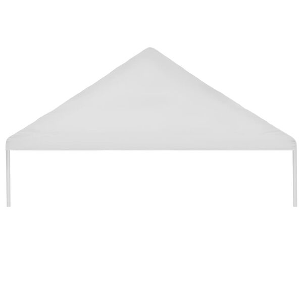vidaXL Teto para tenda de festas 5 x 10 m branco