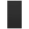 vidaXL Arm&aacute;rio para TV 30,5x30x60 cm derivados de madeira preto