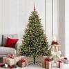 vidaXL &Aacute;rvore de Natal Artificial Articulada 300 LEDs Verde 180 cm