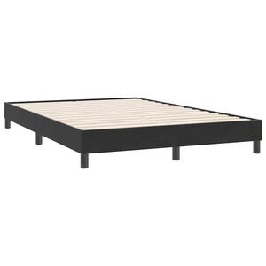 vidaXL Estrutura de cama sem colch&atilde;o 160x220 cm veludo preto