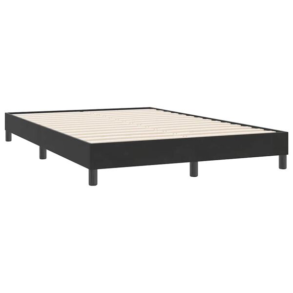 vidaXL Estrutura de cama sem colch&atilde;o 160x220 cm veludo preto