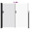 vidaXL Toldo lateral retr&aacute;til 180x600 cm branco