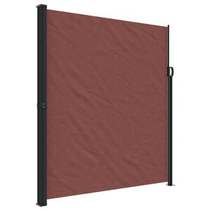 vidaXL Toldo lateral retr&aacute;til 220x600 cm castanho