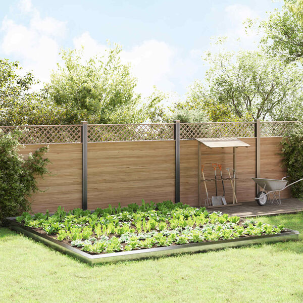 vidaXL Cercas de caracol 20 pcs Prateado A&ccedil;o inoxid&aacute;vel