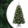 vidaXL &Aacute;rvore de Natal artificial com bolas 120 cm 150 LED