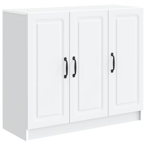 vidaXL Buffet Branco 89 x 34,5 x 77 cm Derivados de Madeira