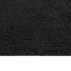 vidaXL Tapete shaggy de pelo alto 200x290 cm preto
