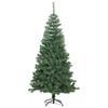 vidaXL &Aacute;rvore de Natal com 150 LEDs com suporte Verde 120 cm PVC