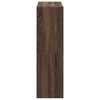vidaXL Estante 102x32x108 cm derivados de madeira carvalho castanho