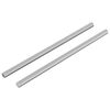 vidaXL Barra Roscada 2 pcs Prateado 6 x 135 mm A&ccedil;o