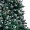 vidaXL &Aacute;rvore Natal artificial pr&eacute;-iluminada c/ bolas e pinhas 180 cm