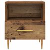 vidaXL Mesa-de-cabeceira 2 pcs Madeira antiga 40 x 35 x 47,5 cm
