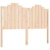 vidaXL Cabeceira de cama 141x4x110 cm pinho maci&ccedil;o