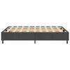 vidaXL Cama boxspring 140x200 cm tecido cinzento