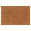 vidaXL Tapete de porta 65x100 cm fibra de coco tufada natural