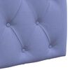 vidaXL Cabeceira Suspensa Azul Jeans 150 x 55 x 7 cm tecido